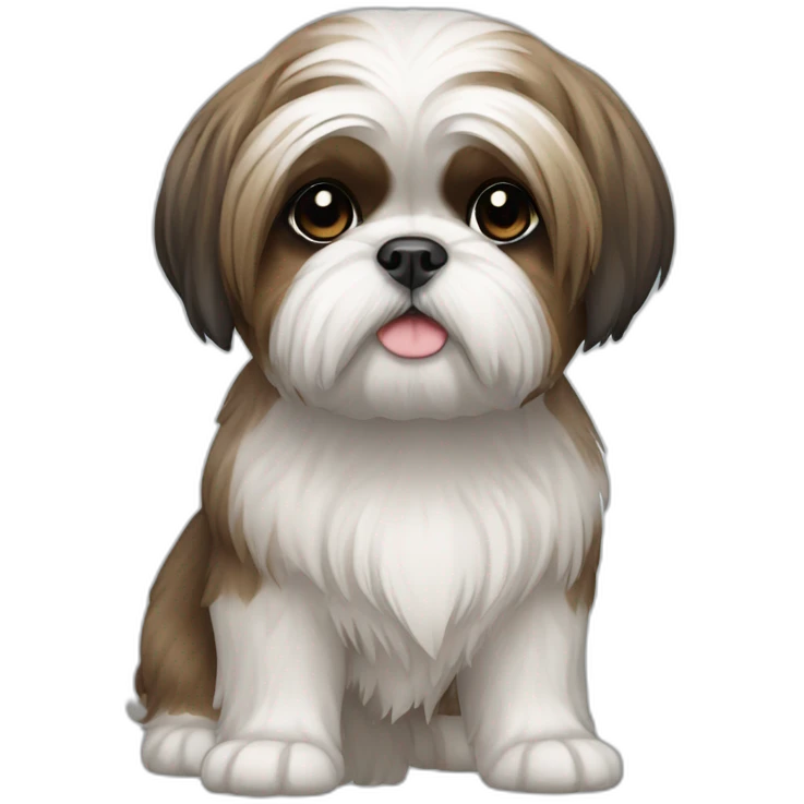 Shih tzu AI emoji
