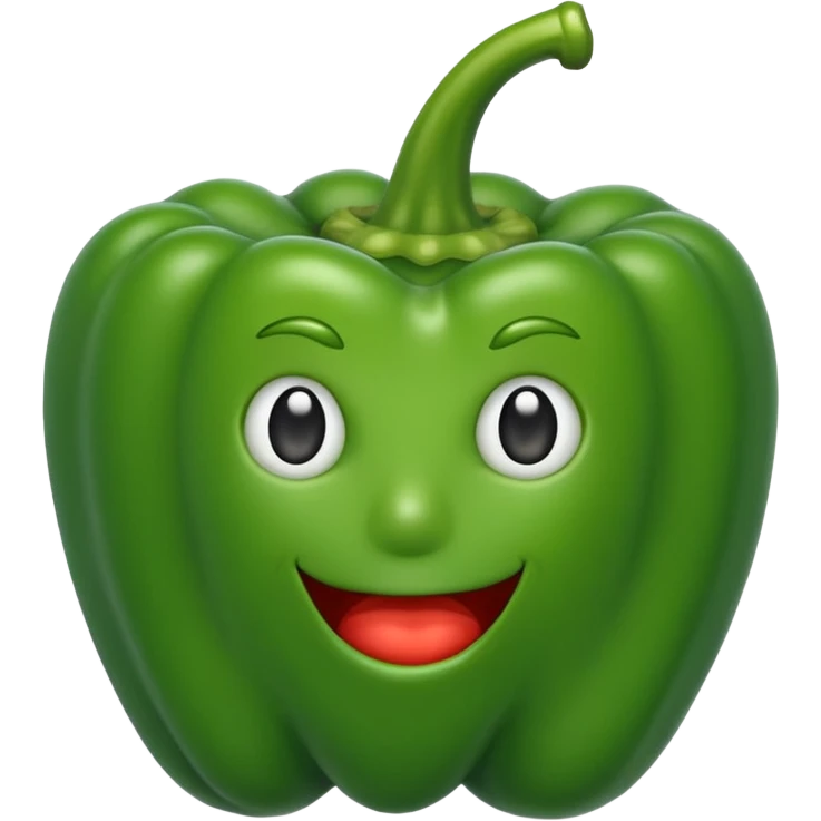 Green pepper emoji