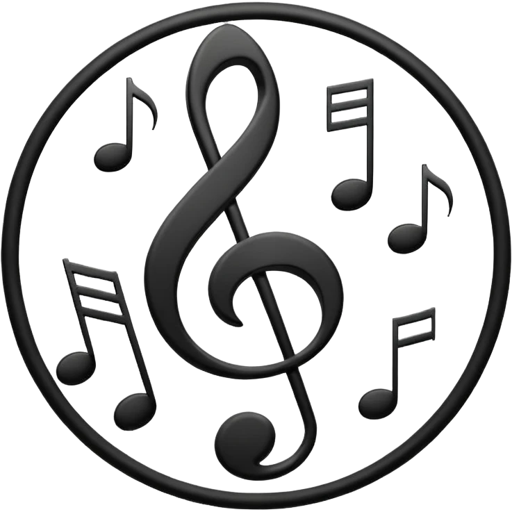 musical notes emoji