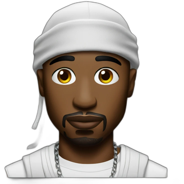 tupac emoji