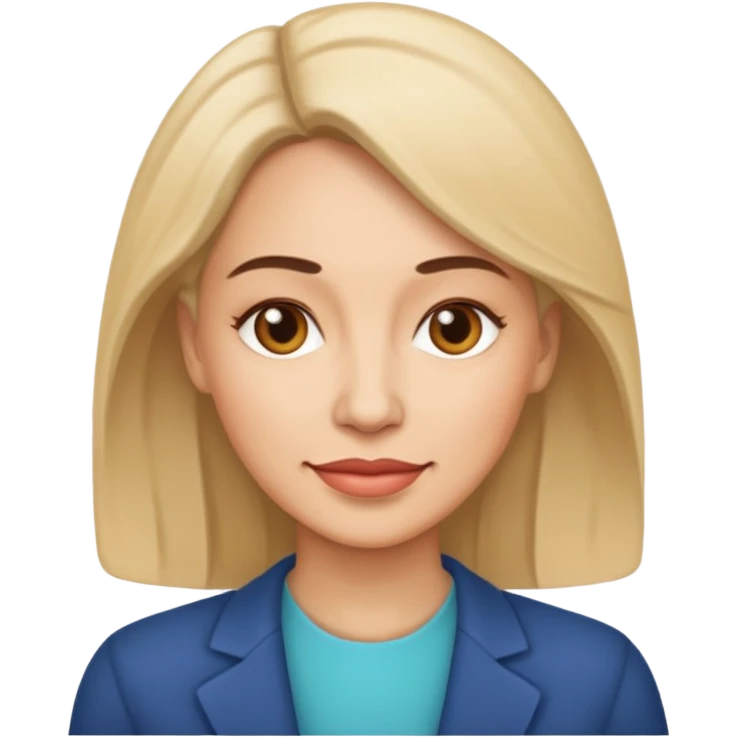40대 여성 emoji