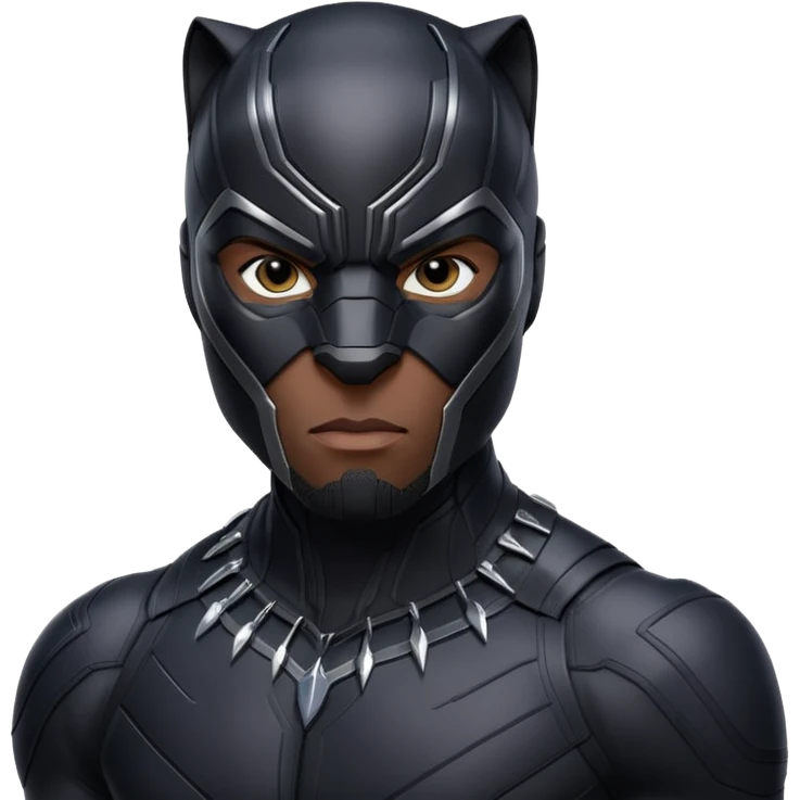 Black panther marvel emoji