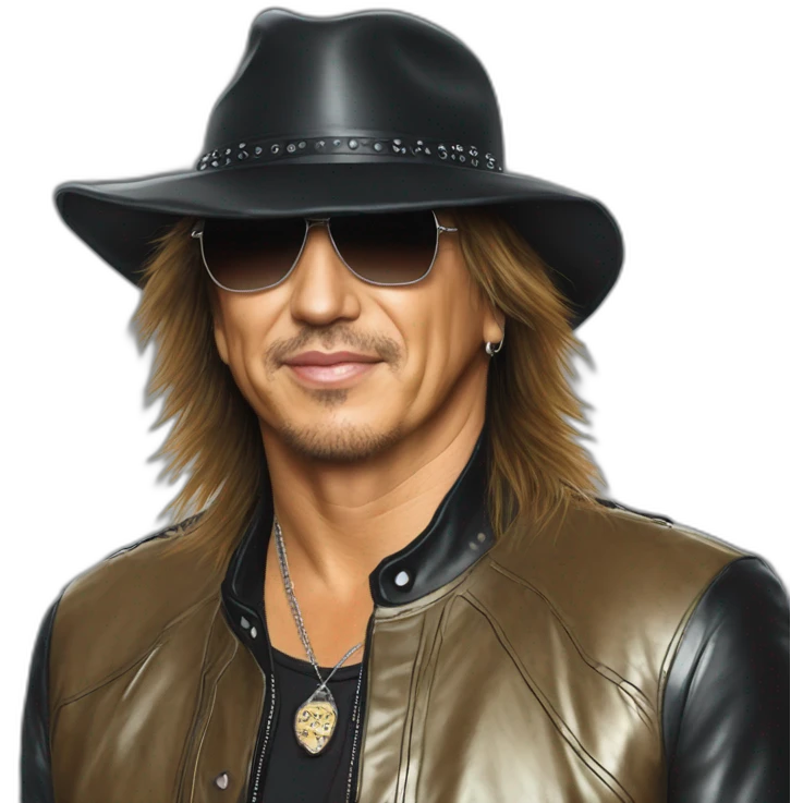 Richie sambora slippery when wet era emoji