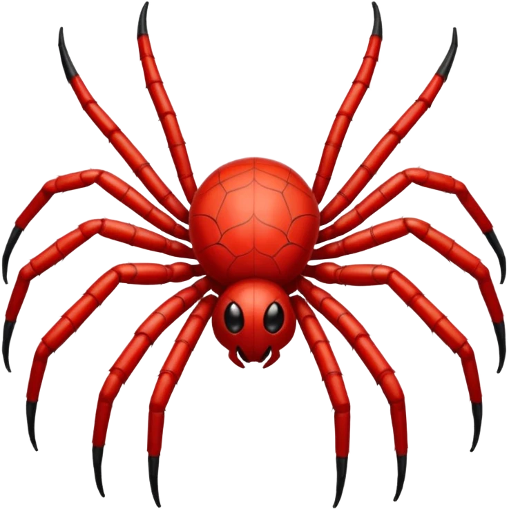 🕷️ красный emoji