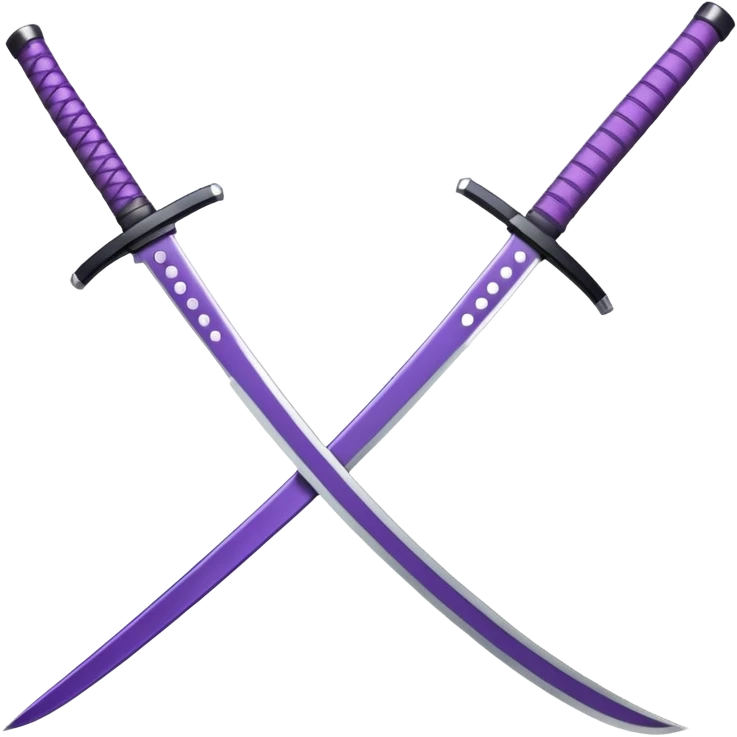 purple katana emoji