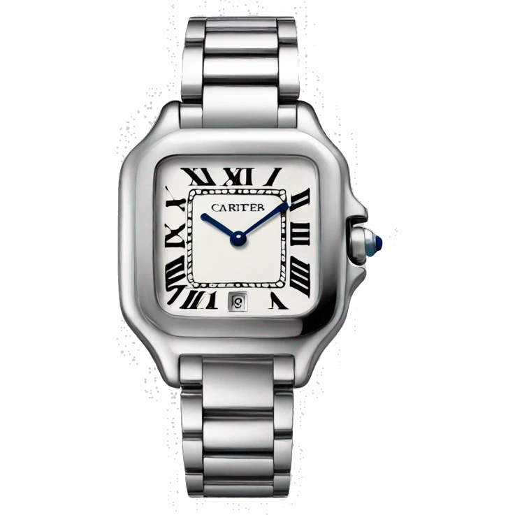 Cartier watch emoji