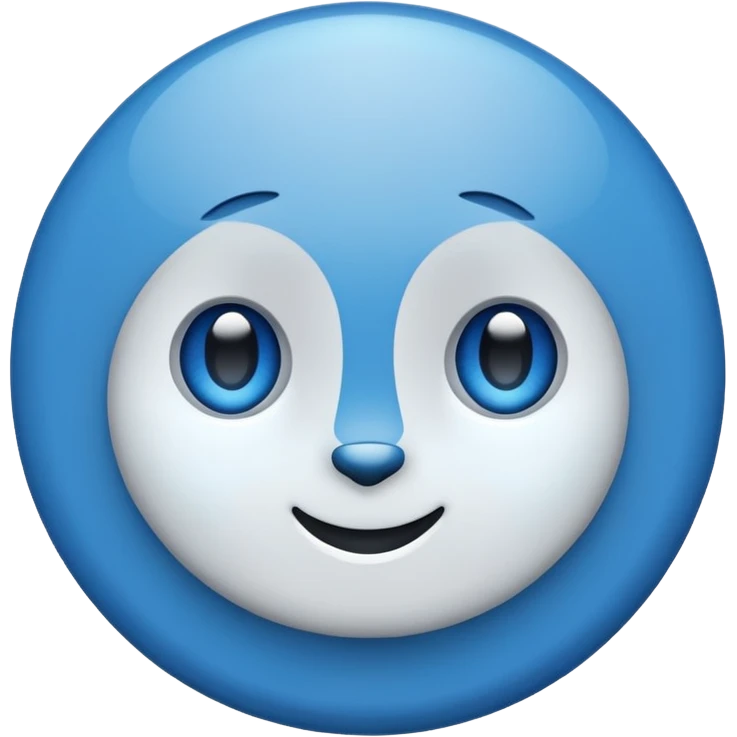 Blue tick  emoji