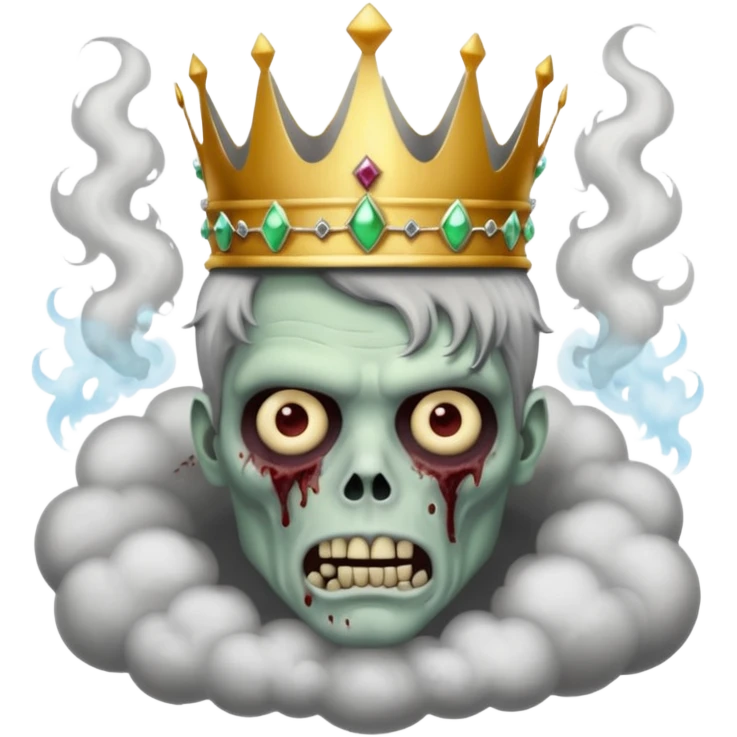 🧟‍♂️👑😶‍🌫️ emoji