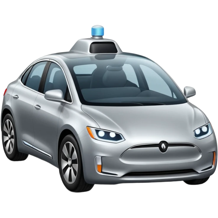self driving car emoji