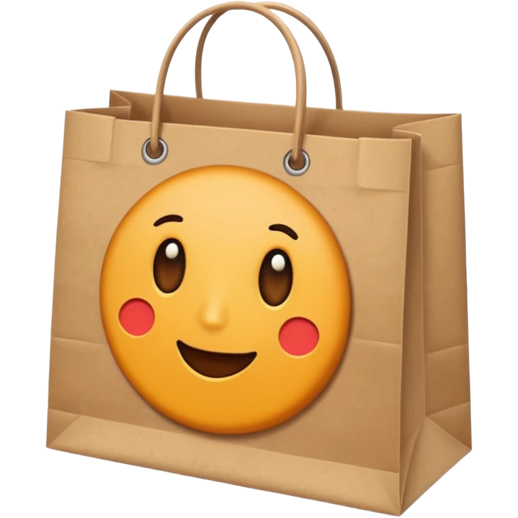 Bolsa de compras emoji
