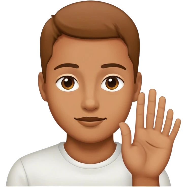 Touched emoji