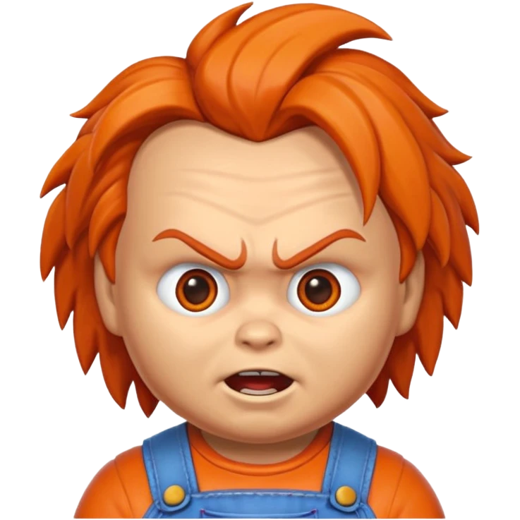 Un emojin de chuky emoji