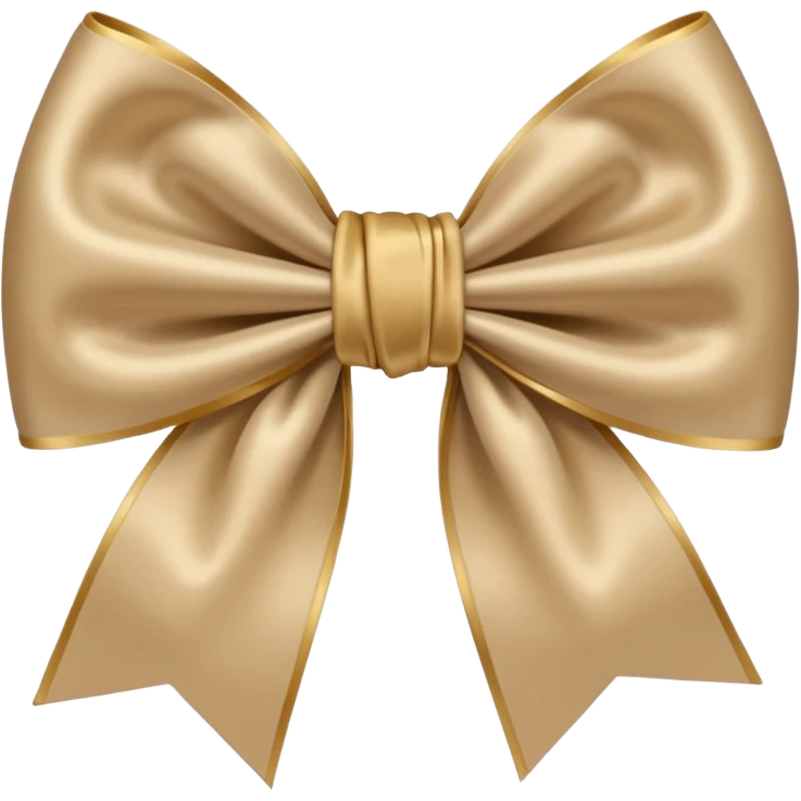 Beige bow enoji emoji