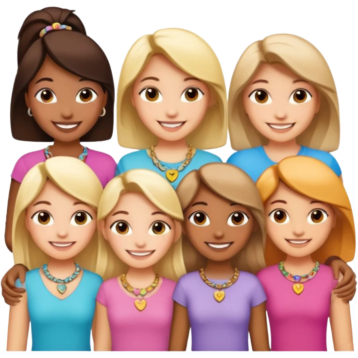 Charm Bracelet Girls emoji