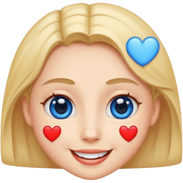 🥰 + 💙 emoji