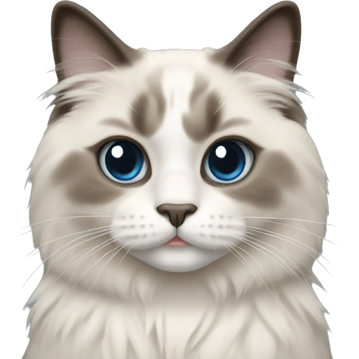 Ragdoll cat emoji