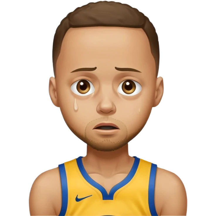 Stephen curry crying emoji