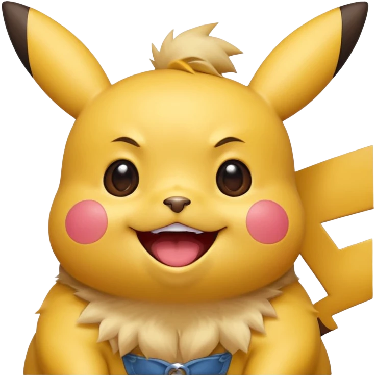 laughing pikachu  emoji