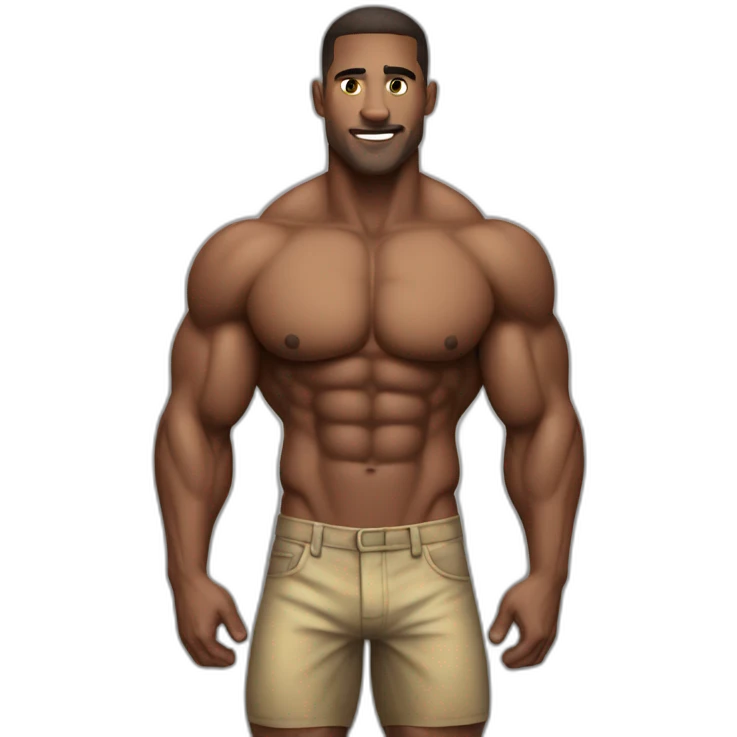 hot-bodybuilder emoji