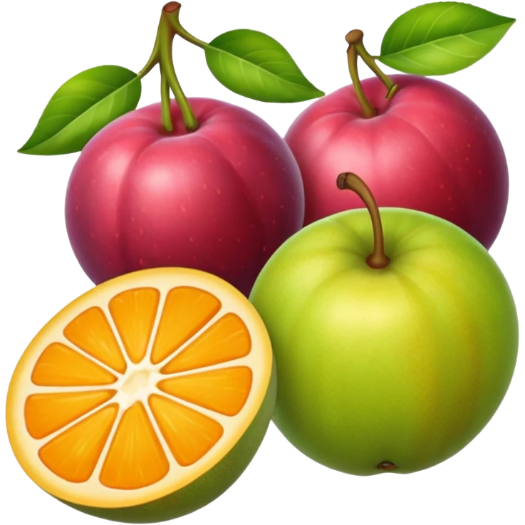 llaverito aesthetic de frutas emoji