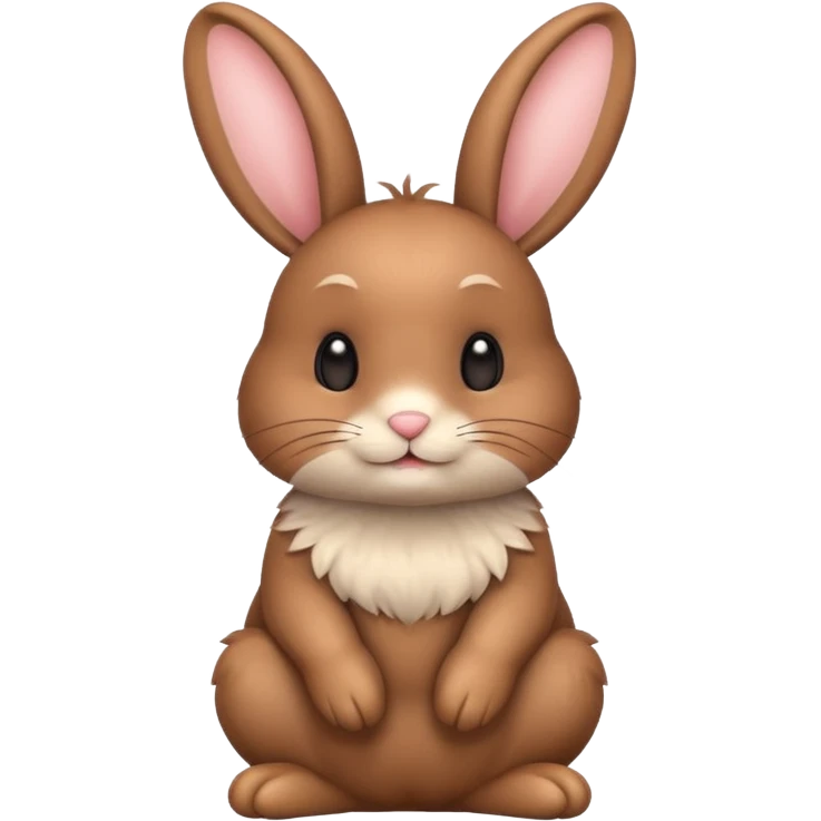Brown bunny emoji