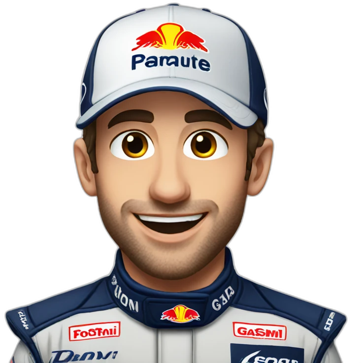 Gasly Ricciardo emoji