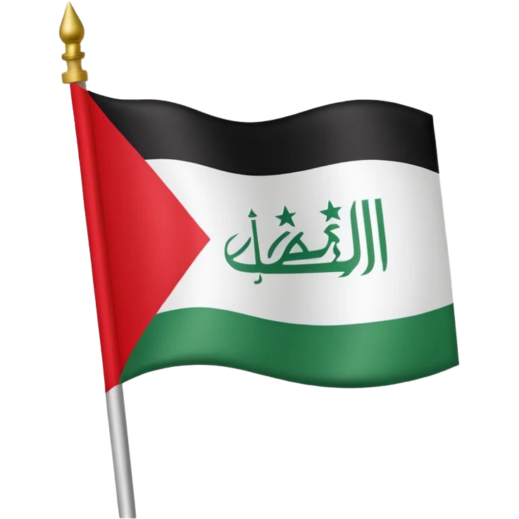 iraqi flag real one emoji