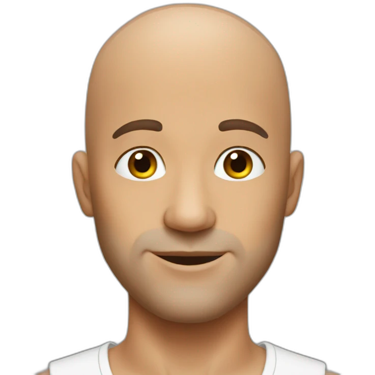 bald sexy man emoji