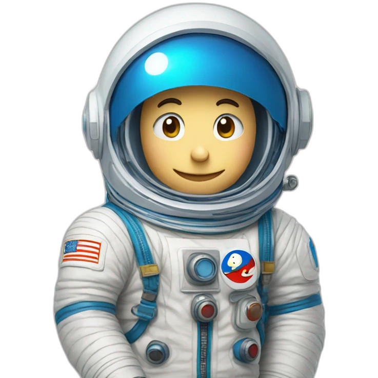 Doraemon astronaut emoji