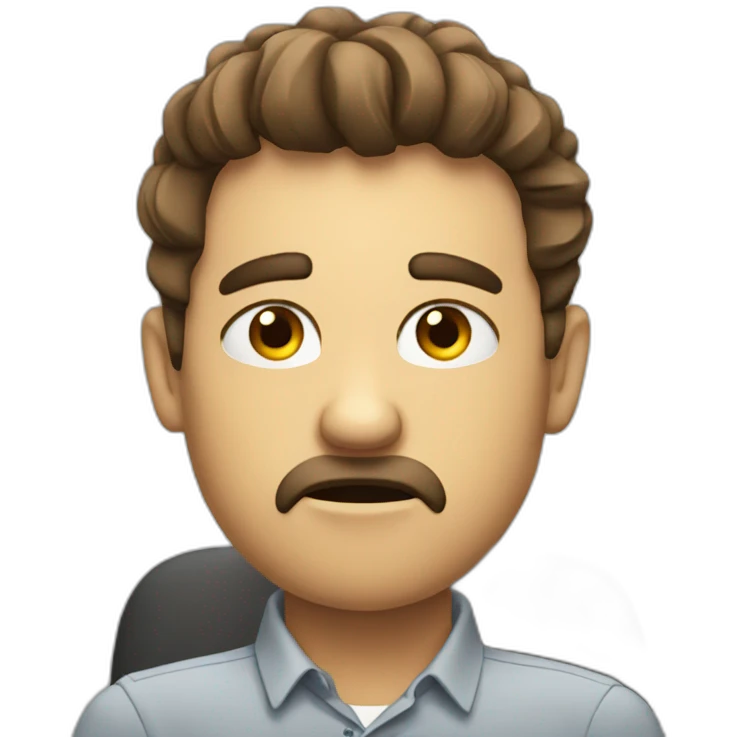 bored at work emoji