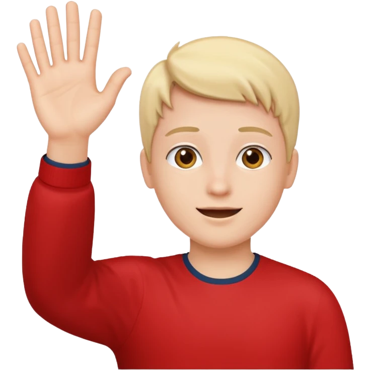 waving hands emoji