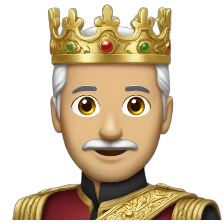 Iran's king emoji