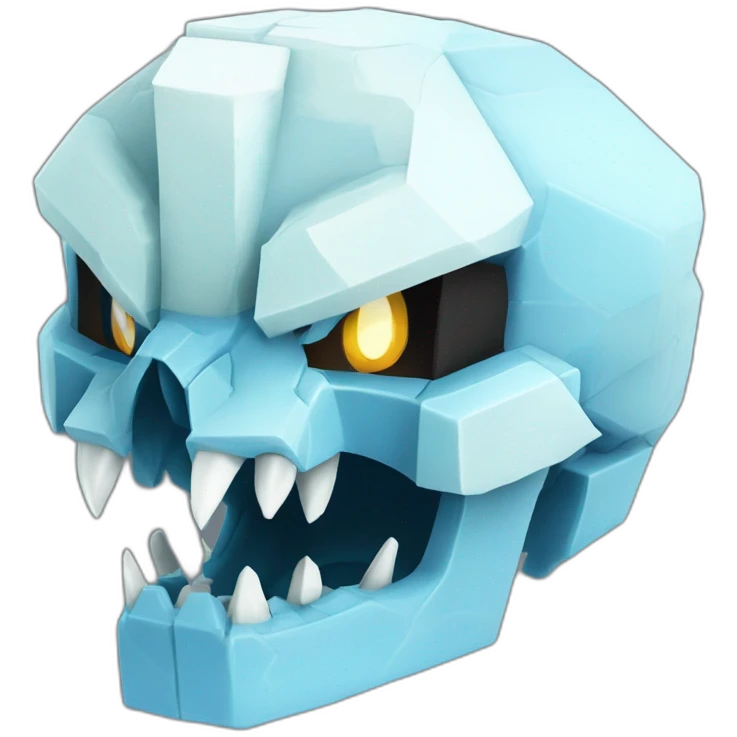 head cranial ice skull Articuno pokemon pixelmon Minecraft delegate emoji