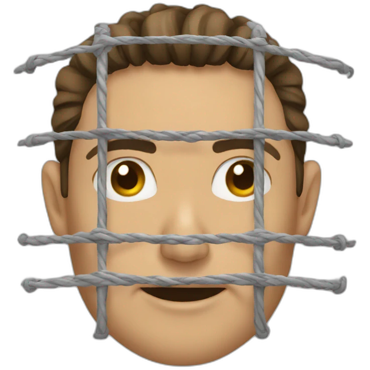 Male cage emoji
