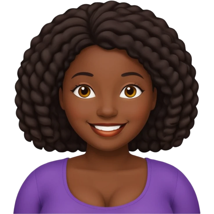 Black booty  emoji