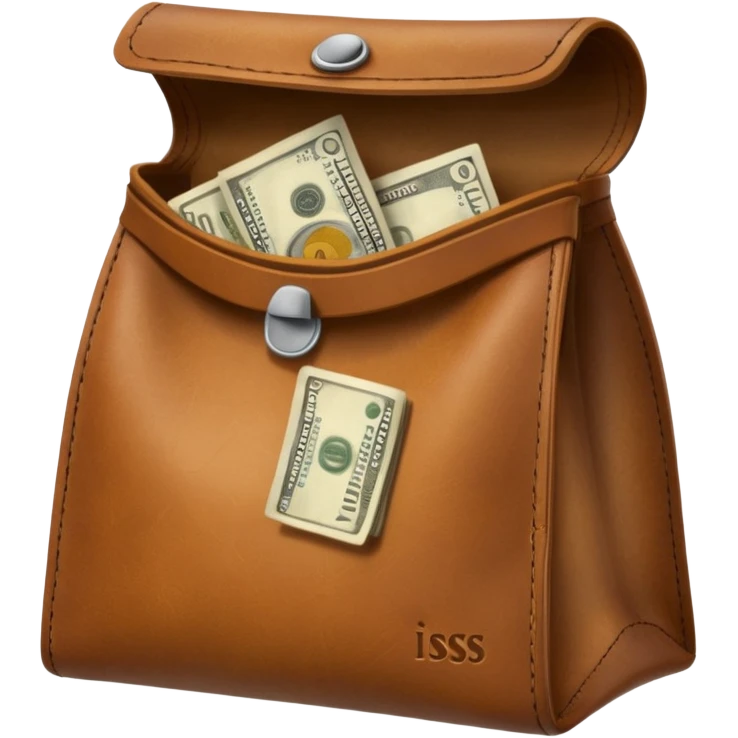 empty cash bag emoji