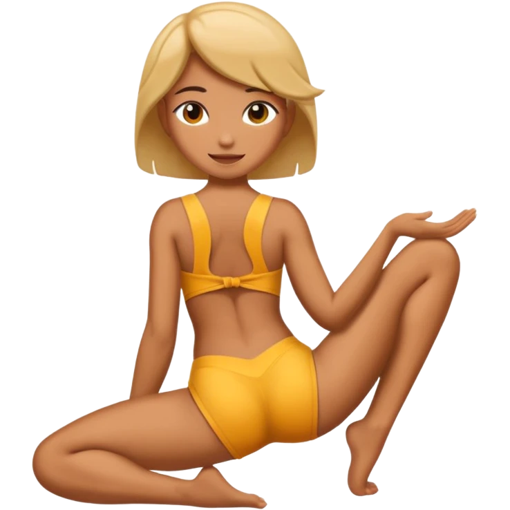 flexible back emoji