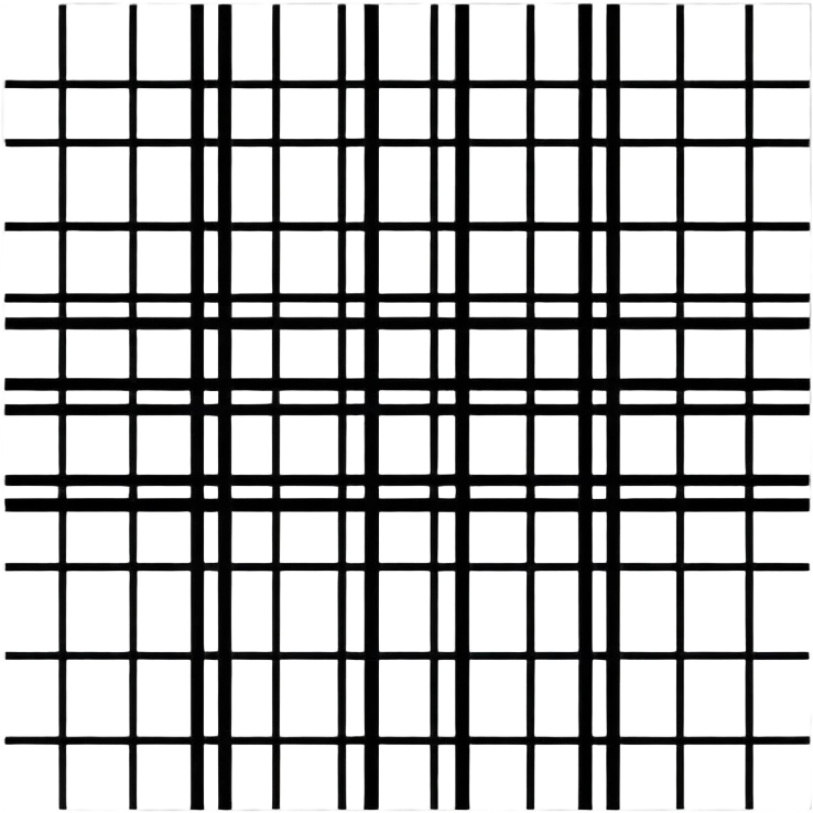 grid vertical and hgorizontal lines emoji
