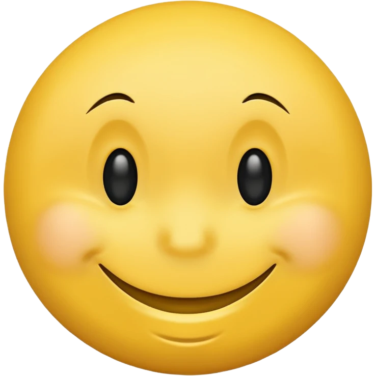 A smily face doing uhm emoji