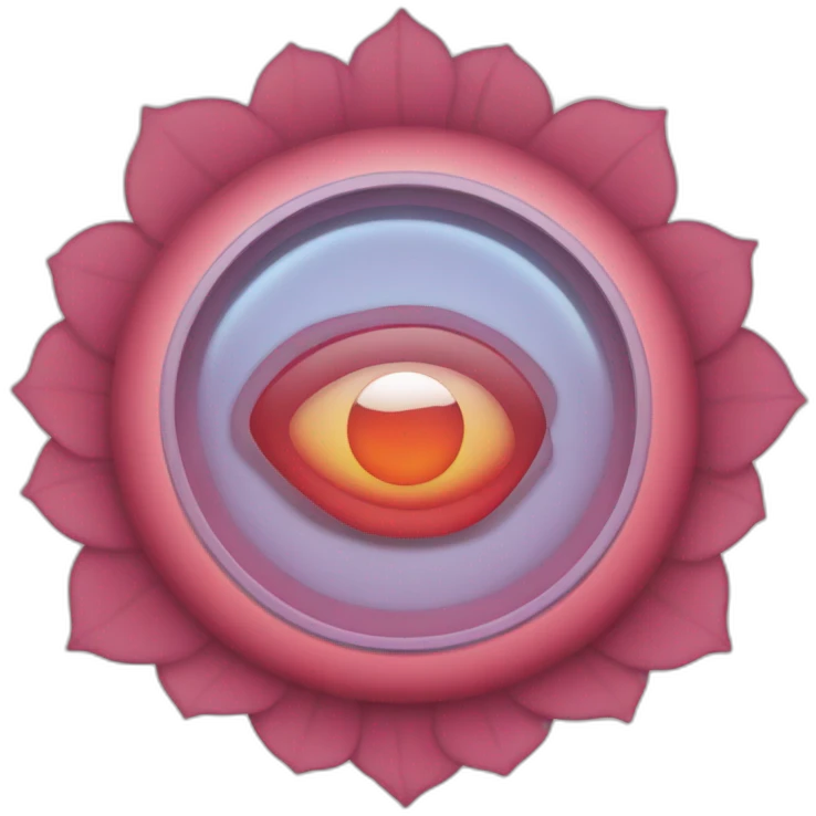 Muladhara chakra detailed emoji