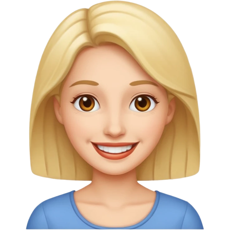Woman a dick emoji