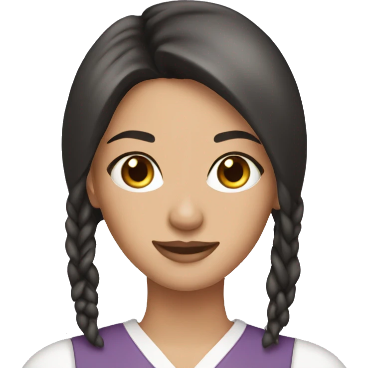 Brunette nail technician  emoji