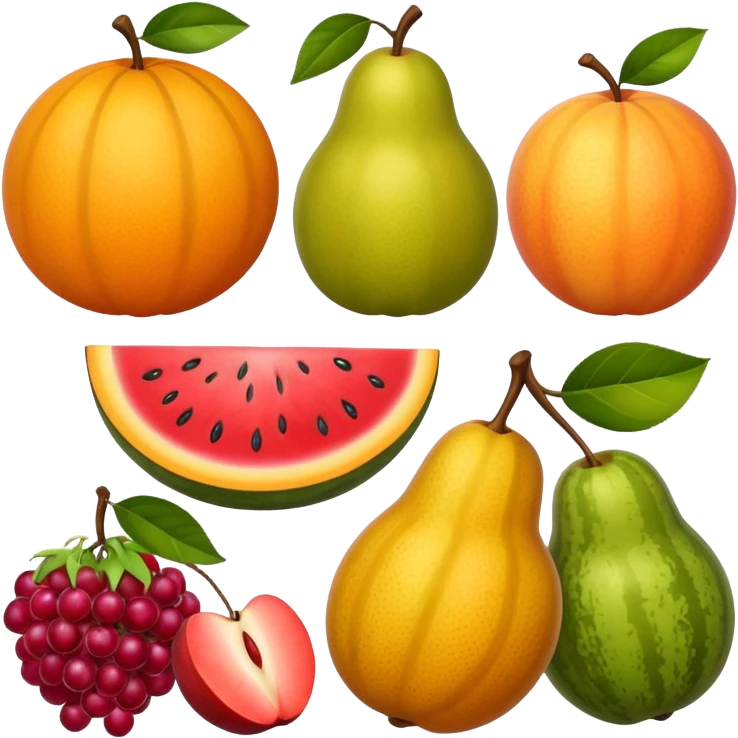 Frutas emoji