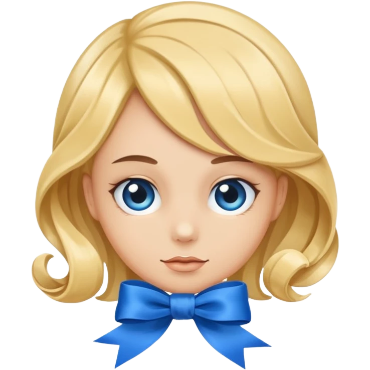 Eyeroll with ribbon emoji