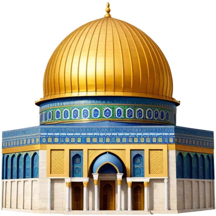 Dome of the rock, Palestine emoji