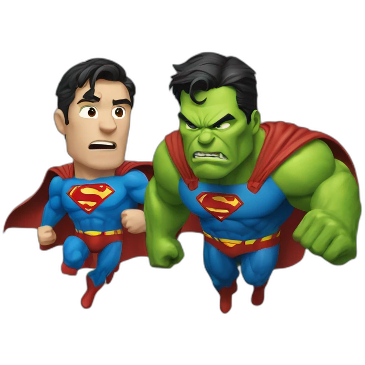 superman-vs-hulk emoji