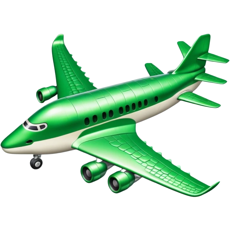 Cocodrilo avión  emoji