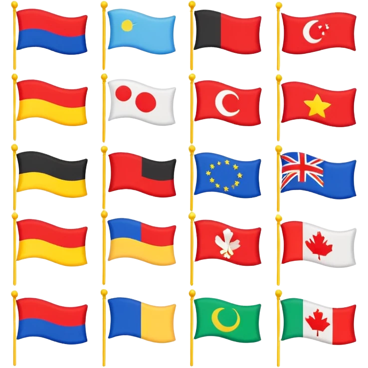 Flags emoji