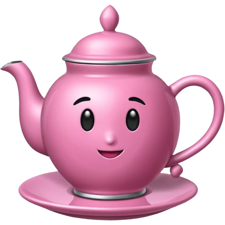 pembe çaydanlık emoji