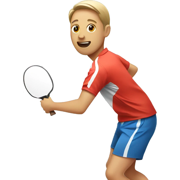 people playing table tennis emoji